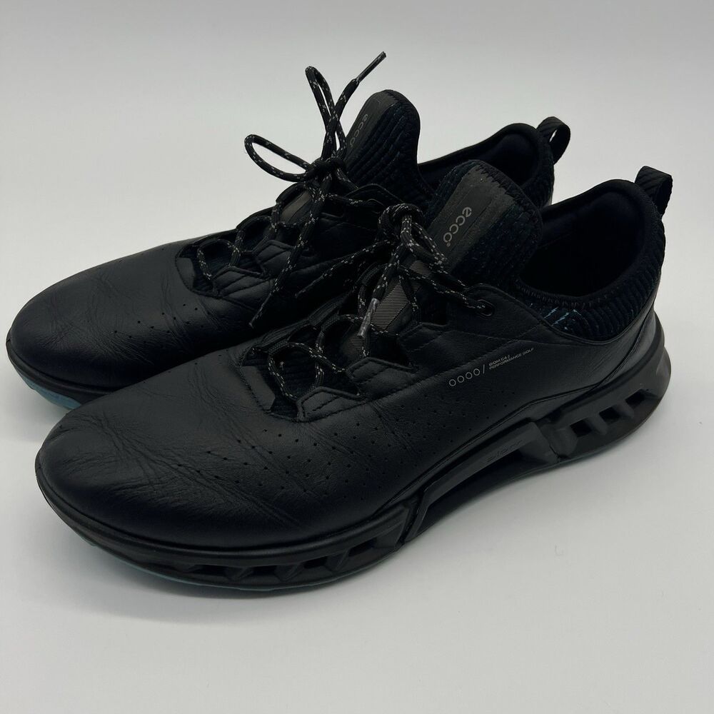 ECCO BIOM C4 Golf Shoes Sneakers Spikeless Waterproof Black Mens 44 US 12- 12.5